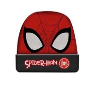 Marvel Spiderman - Berretto per bambini, invernale, per bambini e ragazzi, accessori invernali per bambini, berretto brilla al buio, rosso, 52