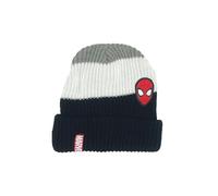 Marvel Spiderman - Berretto per bambini | Regali per ragazzi | Beanie | Cappello invernale Spidey | Berretto lavorato a maglia | Cappuccio per bambini, Nero , 52