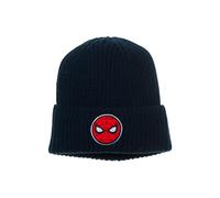 Marvel Spiderman - Berretto per bambini | Regali per ragazzi | Taglia 52 e 54 | Beanie | Cappello invernale Spidey | Berretto lavorato a maglia | Blu e Rosso | Cappuccio per bambini, Blu, 52