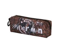Marvel Spiderman Blackspider-Astuccio Quadrato FAN 2.0, Rosso, 21 x 8 cm