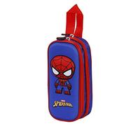 Marvel Spiderman Bobblehead-Astuccio 3D Doppio, Blu, 22 x 9.5 cm