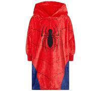 Marvel Spiderman Deluxe Oodie Coperta Oversize con Cappuccio per Ragazzi - 7-8 Anni: 128cm