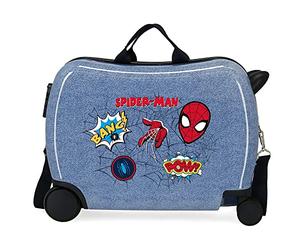 Marvel Spiderman Denim, blu, Valigia per bambini