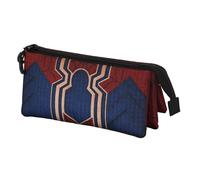 Marvel Spiderman Drop-Astuccio Triplo, Rosso, 23 x 11 cm