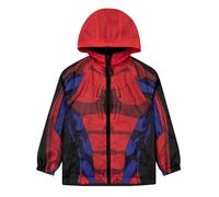 Marvel Spiderman Impermeabile Bambino, Giacca Impermeabili Supereroe, Cappotto Bambino Spiderman, Giacca Bambinos Impermeabile, Rosso 9-10 Anni