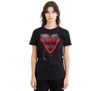 Marvel Spiderman Miles Morales Costume T-Shirt Donna, Nero, XL