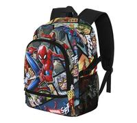 Marvel Spiderman Panels-Zaino Fight FAN 2.2, Multicolore, 31 x 44 cm, Capacità 24 L