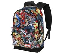 Marvel Spiderman Panels-Zaino HS FAN 2.2, Multicolore, 31 x 44 cm, Capacità 24 L