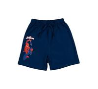 Marvel Spiderman Pantaloncini per ragazzi - Pantaloni corti da allenamento, bermuda blu