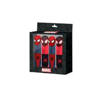 Marvel Spiderman Peter-Set mit 4 Textmarkern: Koralle und Dunkelblau