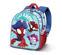 Marvel Spiderman Pirates-Zainetto 3D Elite, Blu, 25 x 30 cm, Capacità 7 L