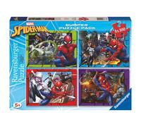 Puzzle 4x100 Bumper Pack - Spider-Man 1 St