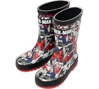 Marvel Spiderman Ragazzi Stivali Wellington Impermeabile Bambini Comic Supereroe