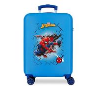 Marvel Comics Trolley per bambino Spiderman ABS 4 ruote 55 cm Blu 34 l 38x55x20 cm