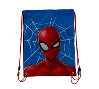 Marvel Spiderman - Sacca sportiva per scarpe, 41 x 32 cm, blu/rosso