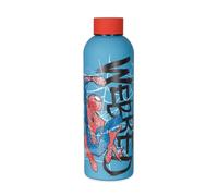 Spiderman Stainless Steel Soft Touch 800ml Rosso Bambini