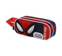 Marvel Spiderman Stronger-Astuccio 3D Doppio, Rosso, 22 x 9,5 cm