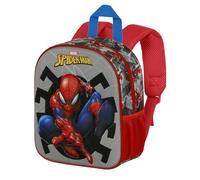 Marvel Spiderman Symbol-Zainetto 3D Elite, Grigio, 25 x 30 cm, Capacità 7 L