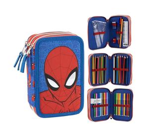 Marvel Spiderman triple pencil case CerdÁ
