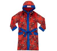 Marvel Spiderman Vestaglia da Notte per ragazzi | Accappatoi in pile Spider-Man, con comode tasche e laccio in vita, per Natale e compleanni