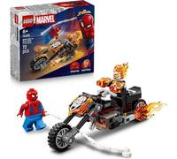 Lego Spider-Man vs. Ghost Rider in motocicletta 76335