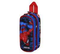 Marvel Spiderman Wall-Astuccio 3D Doppio, Rosso, 22 x 10 cm