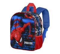 Marvel Spiderman Wall-Zainetto 3D Elite, Rosso, 25 x 30 cm, Capacità 7 L