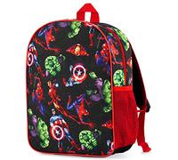Marvel Spiderman Zainetto Bambino, Avengers Zaino Bimbo per Asilo e Scuola, Borsa per Gite e Viaggi, Regalo Supereroi per Bambini (Avengers)