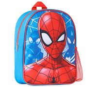 Marvel Spiderman Zaino Bambino Cinghie Regolabili Tasca Laterale in Rete Zaino Scuola Vivaio Viaggio Regali Bambini