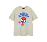 Marvel Spidey and His Amazing Friends Beige To The Rescue T-shirt a maniche cort