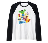 Marvel Spidey and His Amazing Friends "Birthday Crew" Party Maglia con Maniche Raglan