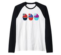 Marvel Spidey and His Amazing Friends Birthday Party Cupcake Maglia con Maniche Raglan