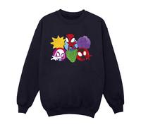 Marvel Spidey And His Amazing Friends Felpa Facce Ragazzi (BI33402)
