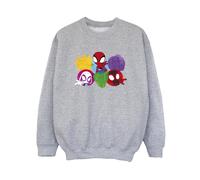 Marvel Spidey And His Amazing Friends Felpa Facce Ragazzi (BI33402)