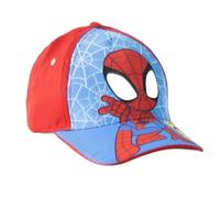 Marvel Spidey Cappellino Bambino con Visiera Cappello Rosso Taglia 51 cm Berretto Estivo Sole Bambini Spidey And His Amazing Friends 65% Cotone 35% Poliestere