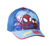 Marvel Spidey Cappellino Bambino con Visiera Cappello Rosso Taglia 51 cm Berretto Estivo Sole Bambini Spidey And His Amazing Friends 65% Cotone 35% Poliestere