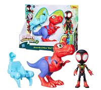 Marvel Spidey e Amici Set Dino-Webs da 4 Pollici Spidey-Rex & Miles Morales