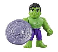 Marvel Spidey e i suoi fantastici amici - Giocattolo Hulk con accessorio, action figure da 3 pollici (7,6 cm), giocattoli di supereroi per bambini dai 3 anni in su