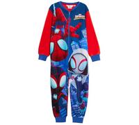 Marvel Spidey e i Suoi Fantastici Amici Tutina in Pile Bambini Pigiama con Zip Abbigliamento da casa