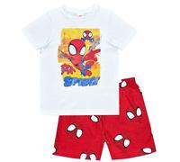 Marvel Spidey & Friends - Pigiama corto personalizzato con personaggio Spiderman, Spidey Shorty, 4-5 Years