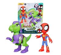 Marvel Spidey & Friends Set Dino-Webs 4 Pollici | Spidey & Goblin Raptor