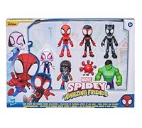 Marvel Spidey & His Amazing Friends - Set di 7 personaggi di supereroi + cattivi (scegli la figura)