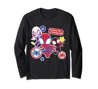 Marvel Spidey & His Amazing Friends Swing Into Kindergarten Maglia a Manica