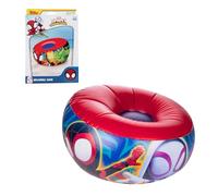 Marvel Spidey Poltrona Gonfiabile, Lettino Prendisole per Bambino Spider-Man, Tappetino da Spiaggia, Sedia ad Acqua, Sedia Rotonda
