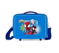 Marvel Borsa da toilette Adapt ABS Spidey Team Up rigida con tracolla Blu 29x21x15 cm 9,14L