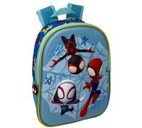 Marvel Spidey Zaino Asilo 3D Amazing Friends, Zainetto 23 x 29 x 7,5 cm
