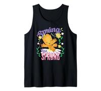 Marvel Spring Has Sprung Baby Groot Lovely Pastel Floral Canotta