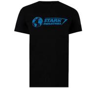 Marvel Stark Industries Maglietta Logo Uomo (TV414)