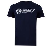 Marvel Stark Industries Maglietta Logo Uomo (TV414)