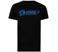 Marvel Stark Industries Maglietta Logo Uomo (TV414)